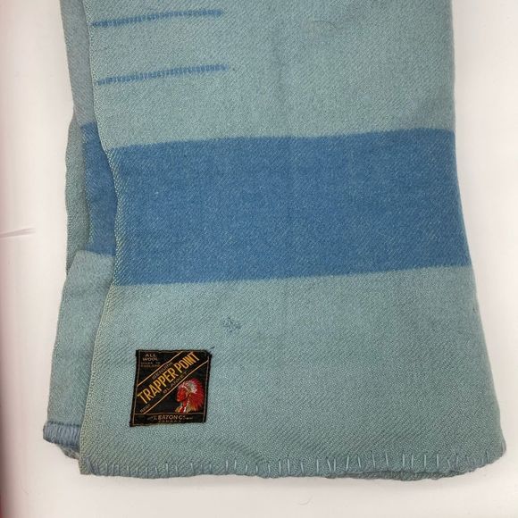 3 Trapper Point 100% Wool Blanket - Picture 2 of 5